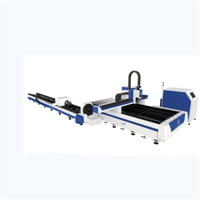 1.5KW 2KW 3KW Hlau Sheet Thiab Yeeb Nkab Integrated CNC Laser Tej Tshuab